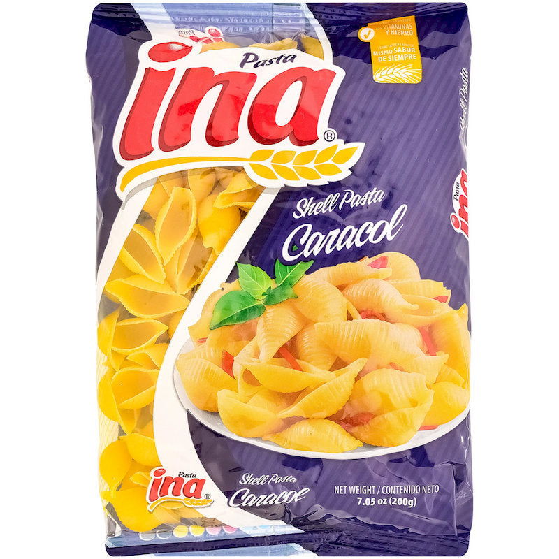 100001 - INA PASTA CARACOL X 200G X 20BG