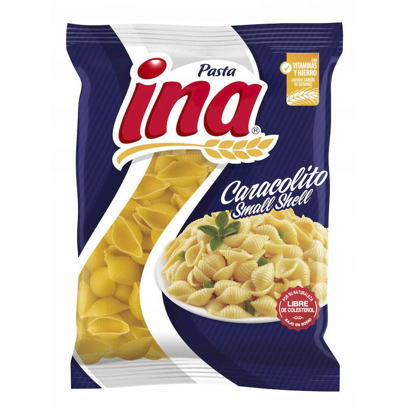 100002 - INA PASTA CARACOLITO X 200G X 20BG