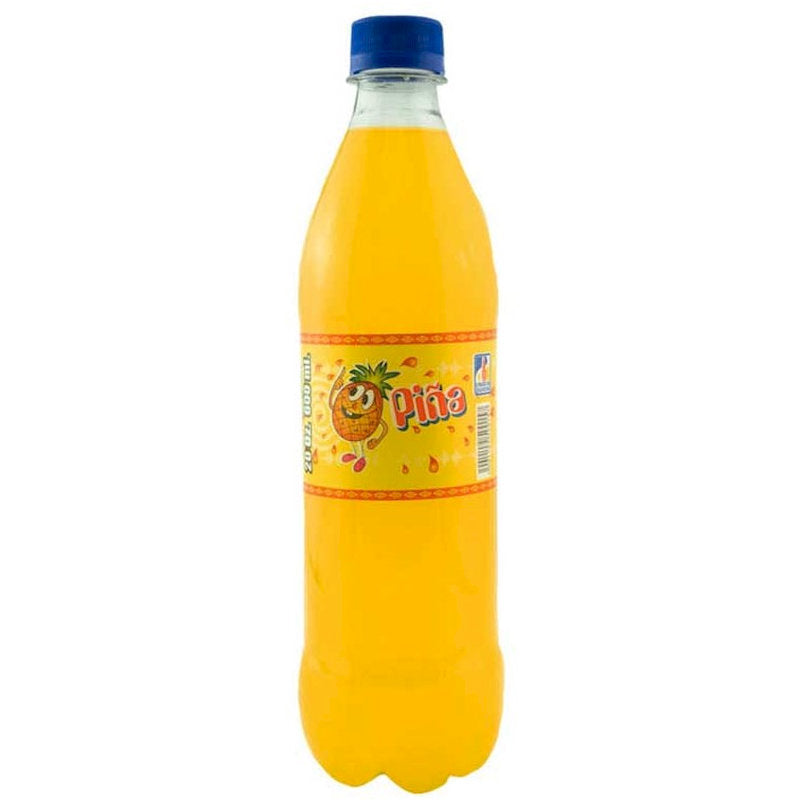 100015 - INDIA QUICHE PIÑA SODA PET X 600ML X 12BO