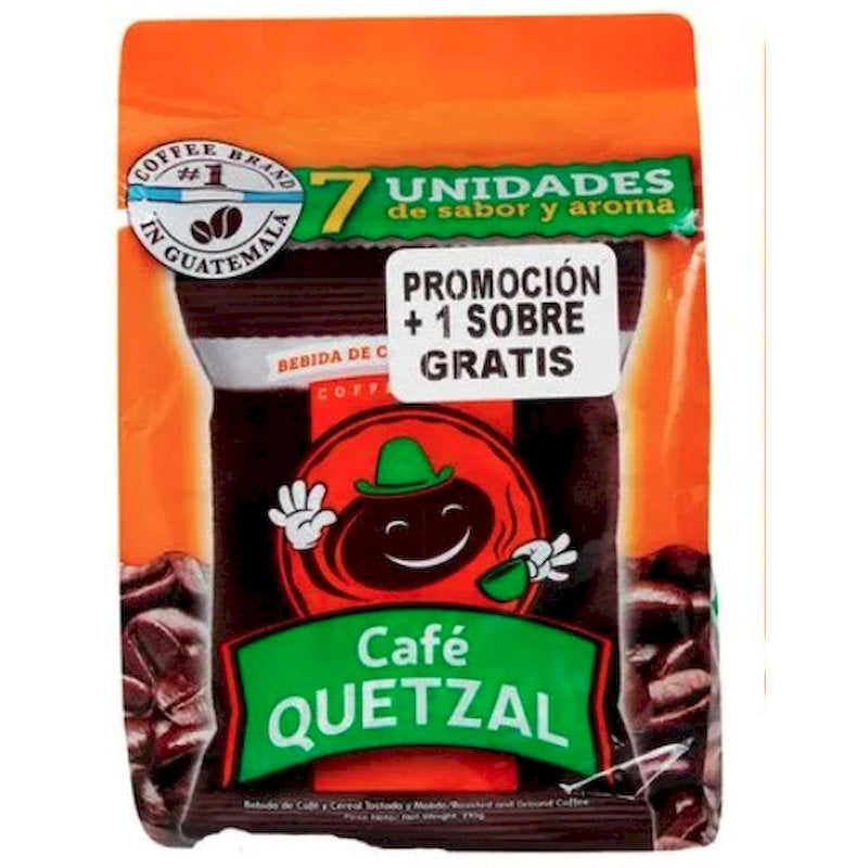 100061 - CAFE QUETZAL CLASICO X 30G X 7BG X 24PA