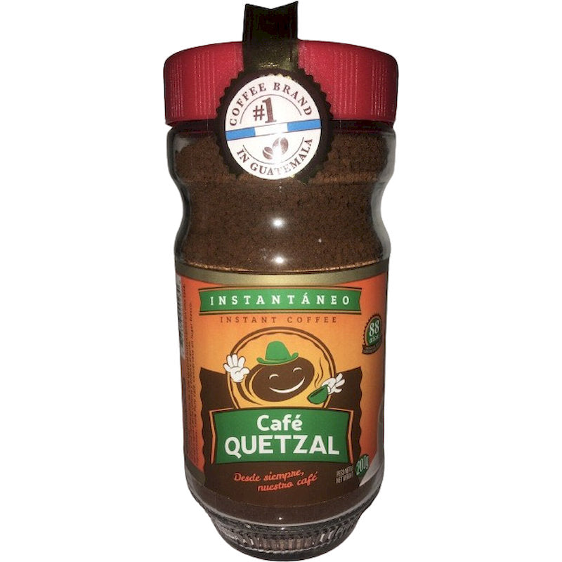 100063 - CAFE QUETZAL CLASICO INSTANTANEO X 200G X 12JR