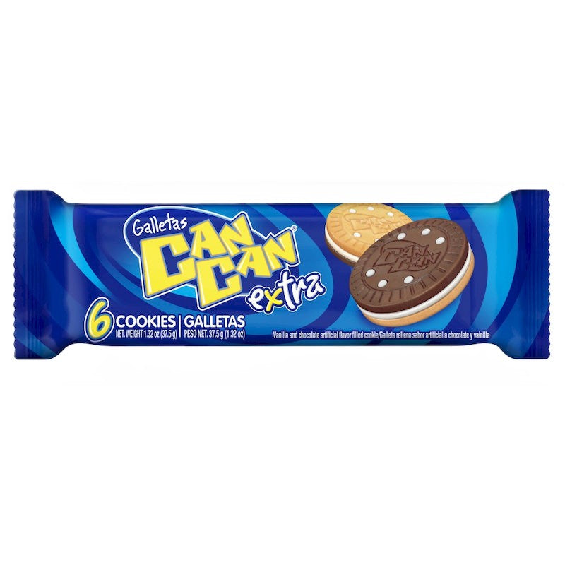 100064 - CAN CAN EXTRA VAINILLA/CHOCOLATE 12PACK X 37.5G X 12BG X 16PA