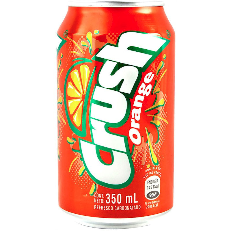 100096 - CRUSH ORANGE SODA DE NARANJA X 350ML X 24CA