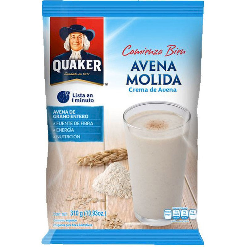 100277 - QUAKER AVENA MOLIDA X 290G X 24BG
