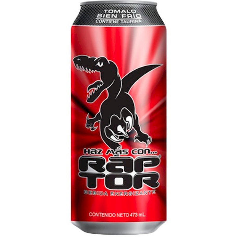 100281 - RAPTOR BEBIDA ENERGIZANTE  X 473ML X 24CA
