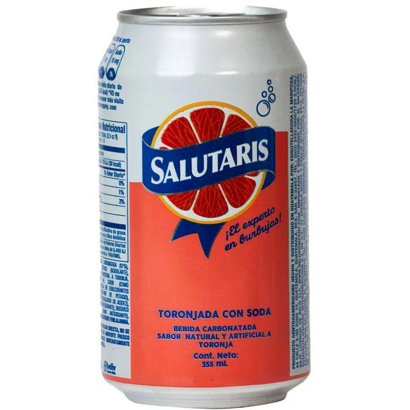 100300 - SALUTARIS TORONJA BEBIDA CARBONATADA X 350ML X 24CA