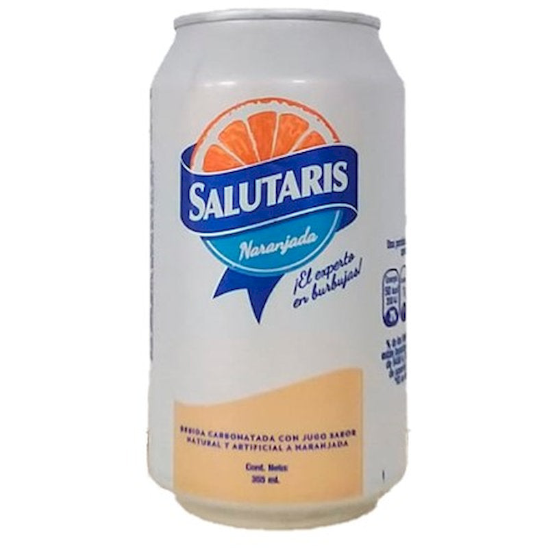 100301 - SALUTARIS NARANJADA BEBIDA CARBONATADA X 350ML X 24CA