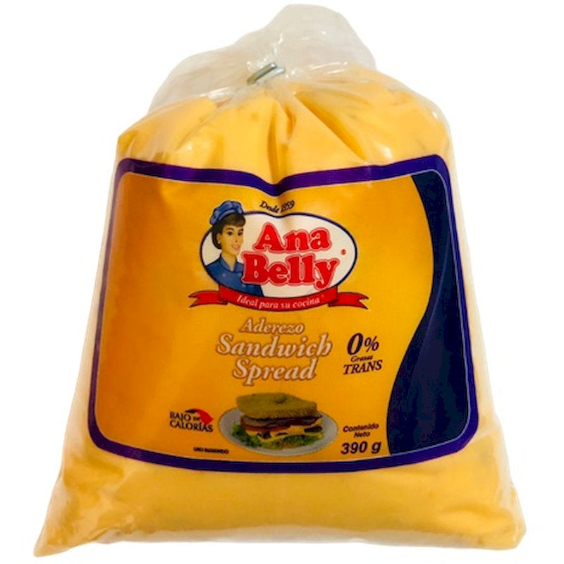 100367 - ANA BELLY MOSTAZA X 390G X 24BG