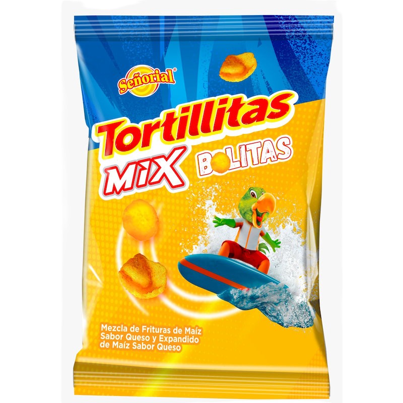 100387 - SEÑORIAL TORTILLITAS MIX CON BOLITA X 250G X 12BG