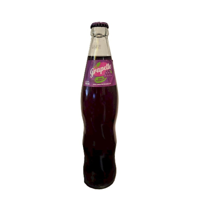 100390 - GRAPETTE SODA CON SABOR A UVA X 650ML X 12BO