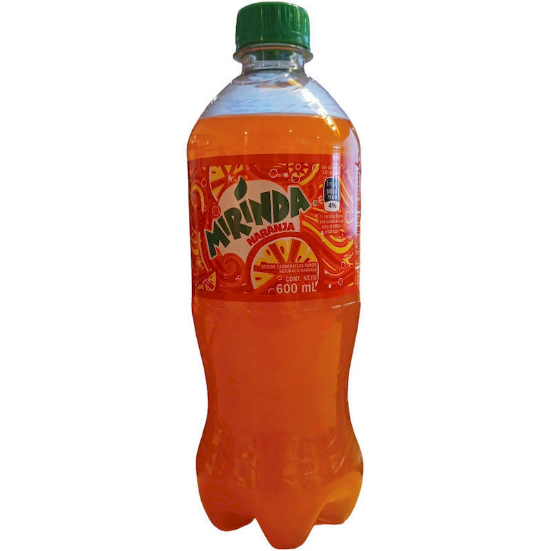 100406 - MIRINDA ORANGE SODA X 600ML X 12BO