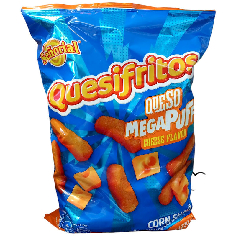 100465 - SEÑORIAL QUESIFRITO MEGAPUFF X 220G X 8BG