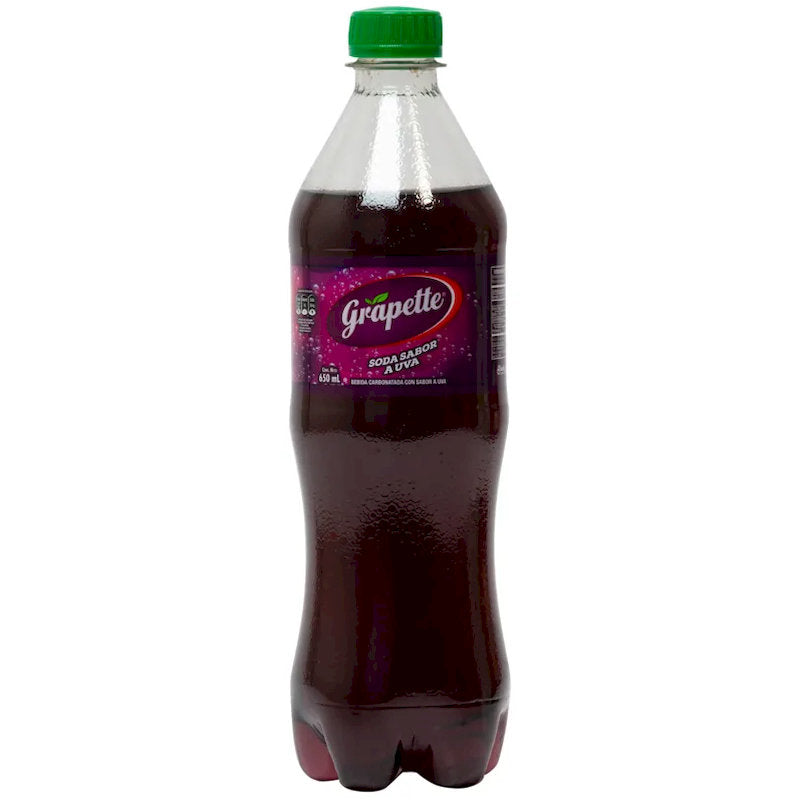 100499 - GRAPETTE SODA CON SABOR A UVA X 500ML X 24JR