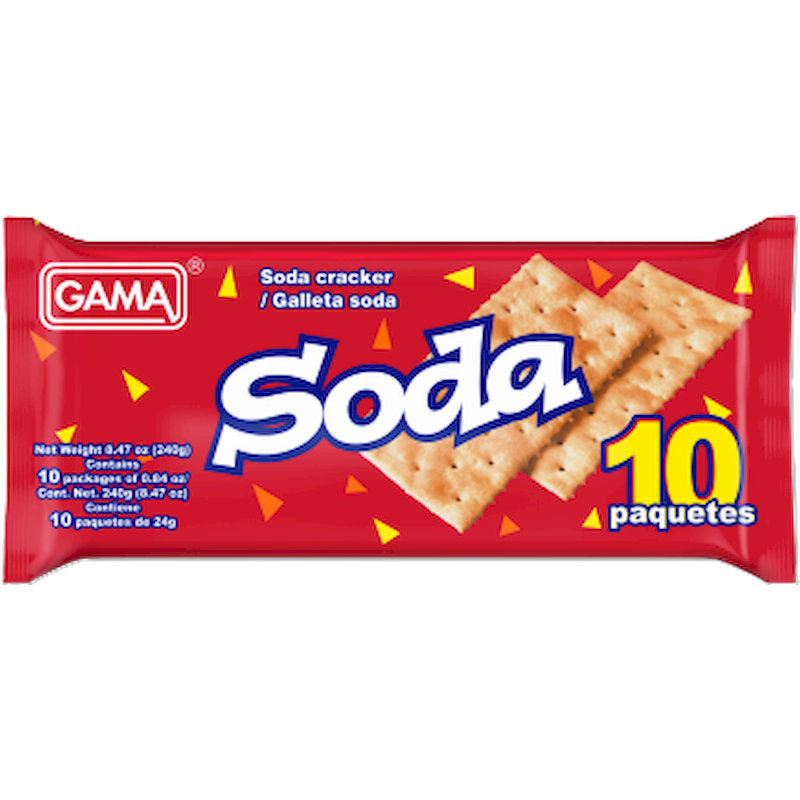 100555 - GAMA GALLETA SODA X 24G X 8PA X 36BG
