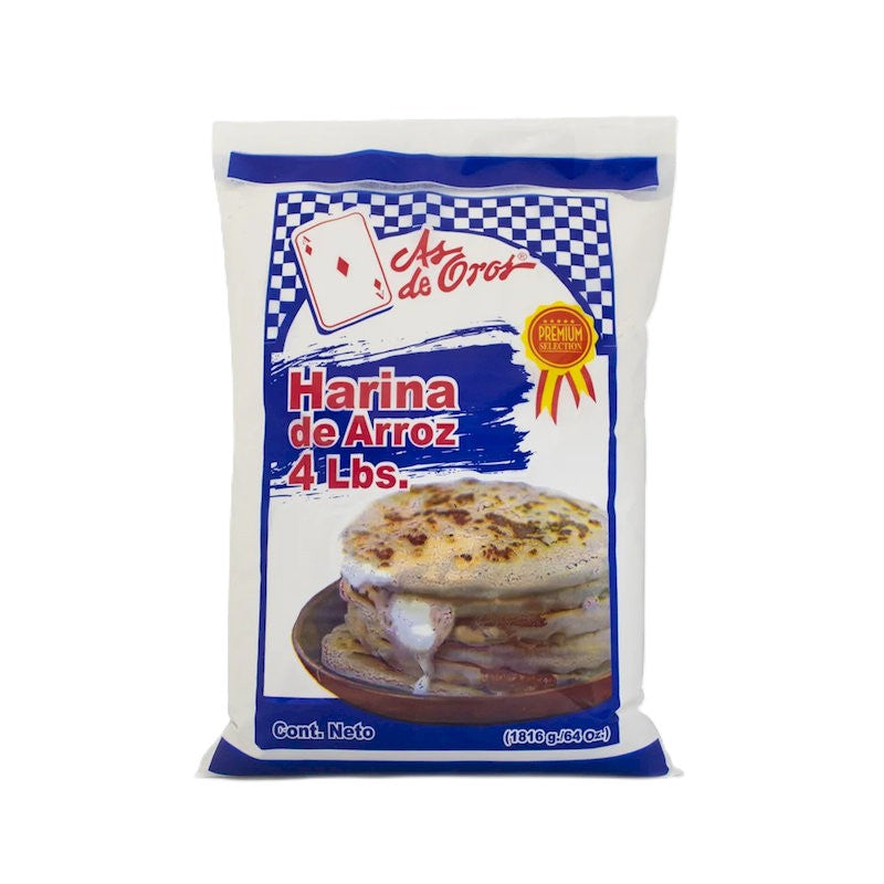 100577 - AS DE OROS HARINA DE ARROZ X 4LB X 6BG