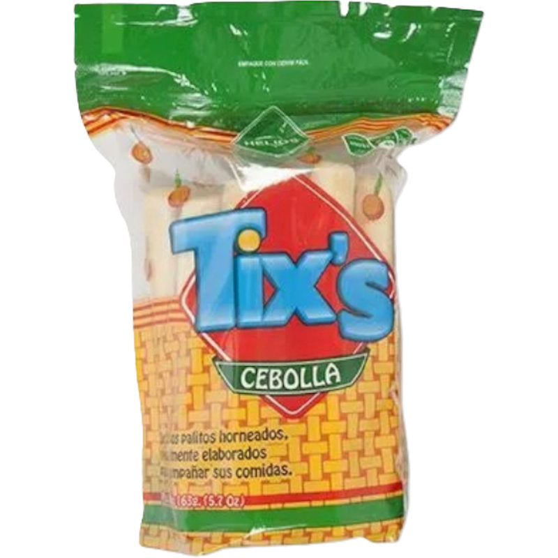 100738 - TIX'S PALITOS HORNEADOS SABOR CEBOLLA X 163G X 24BG