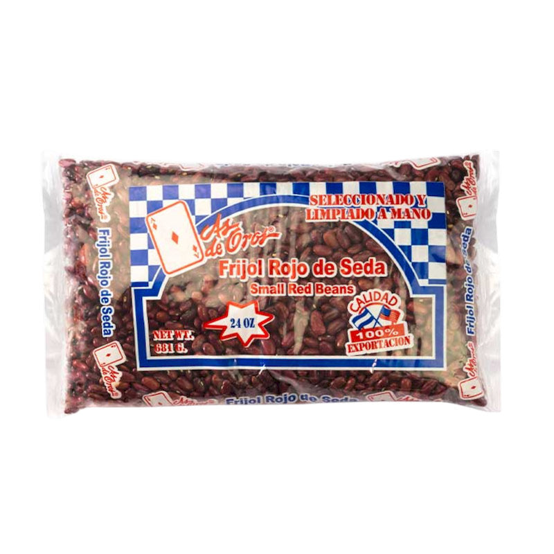 220003 - AS DE OROS FRIJOL ROJO DE SEDA X 24OZ X 20BG