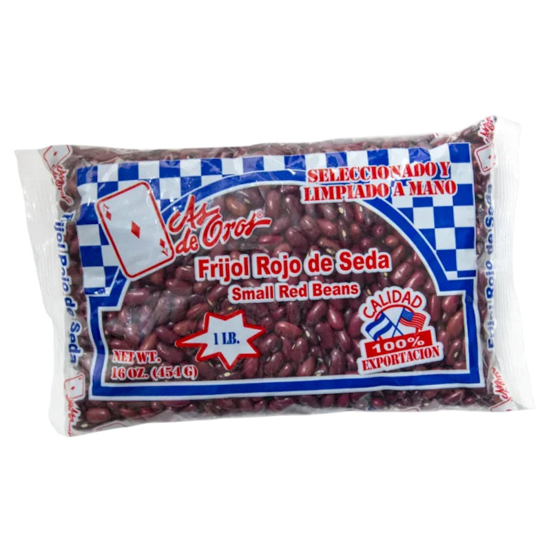 220005 - AS DE OROS FRIJOL ROJO DE SEDA X 1LB X 24BG