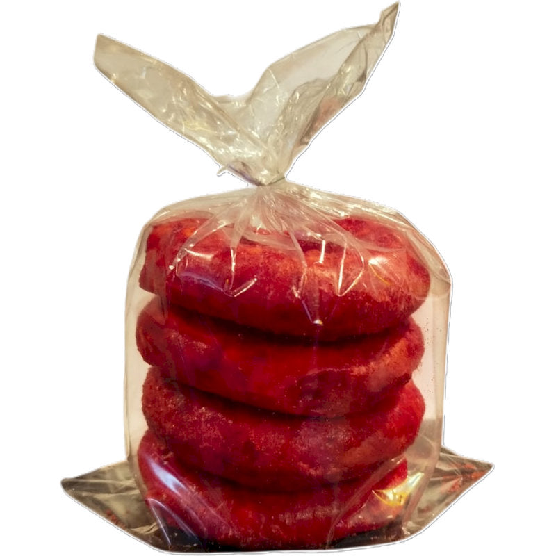 300055 - [PRIVATE LABEL] ROSCA ROJA X (4 ROSCAS) X 175G X 12BG